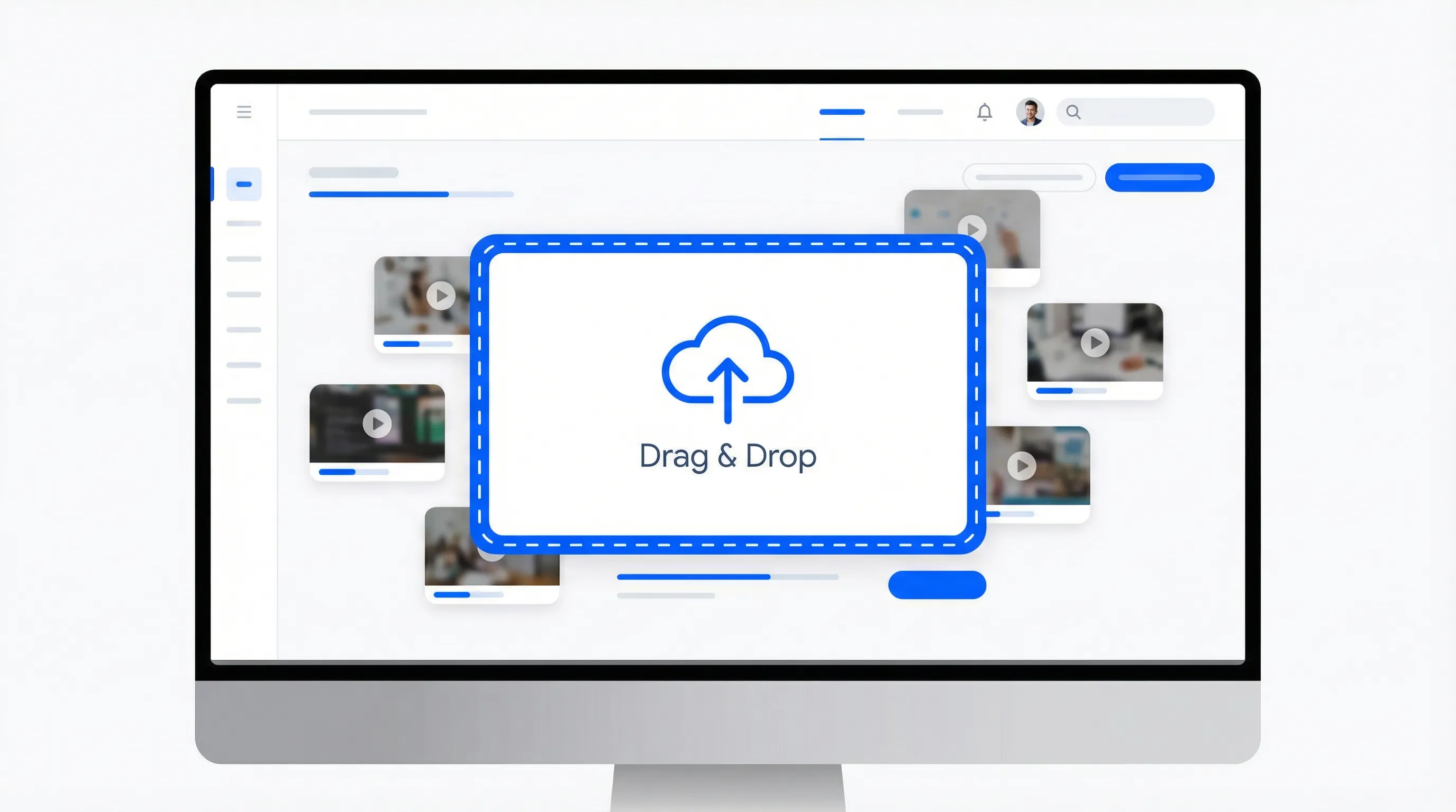 每日视频 视频上传界面展示